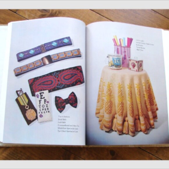 Morton Da Costa's Book of Needlepoint Hardcover Book First Edition 1974 Vintage - Picture 7 of 12